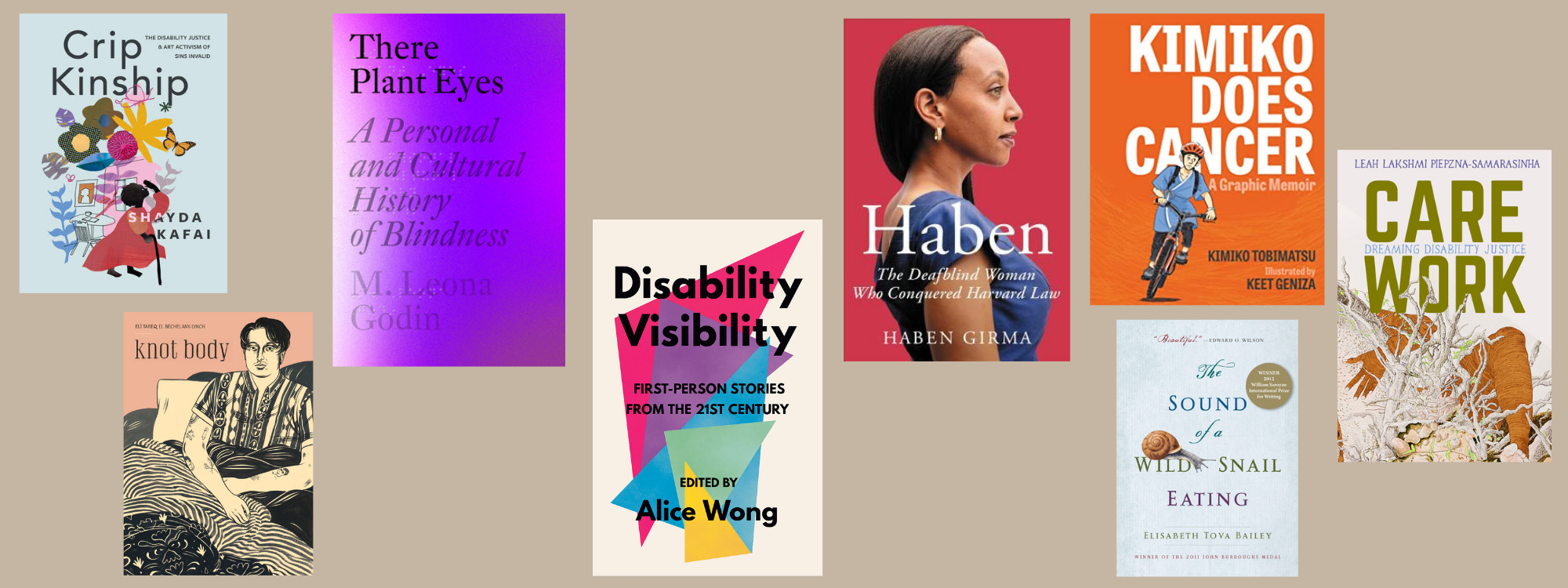 Small images of the covers of the books listed below.