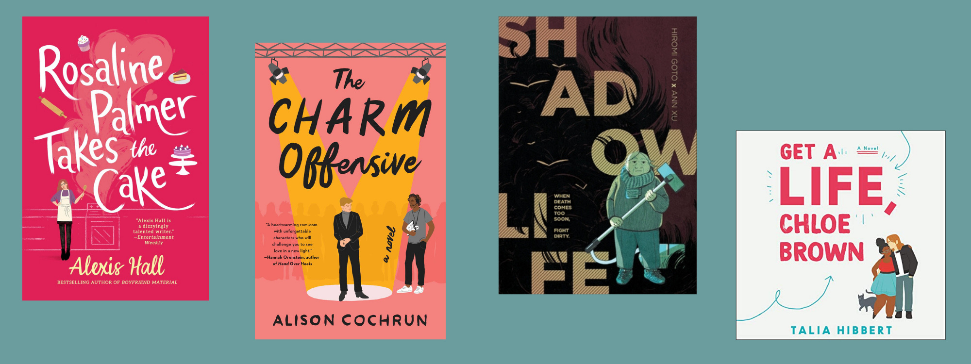 Small images of the covers of the books listed below.