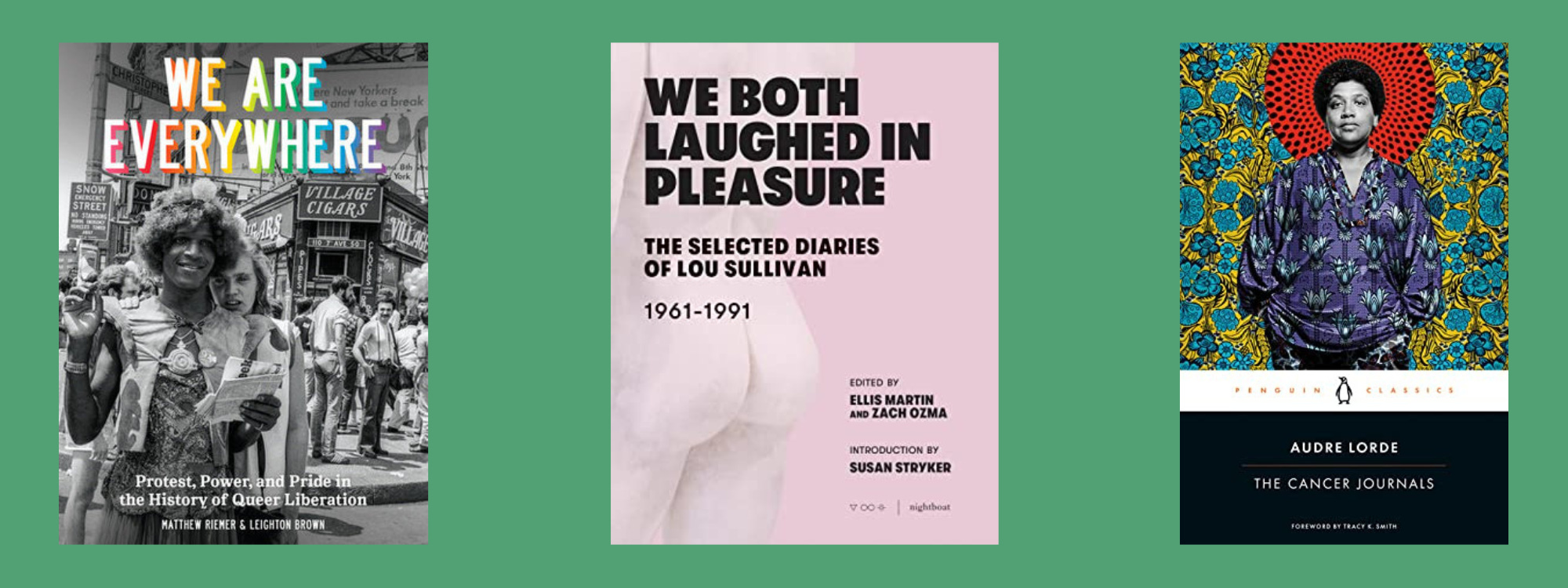 Small cover images of the books listed below.