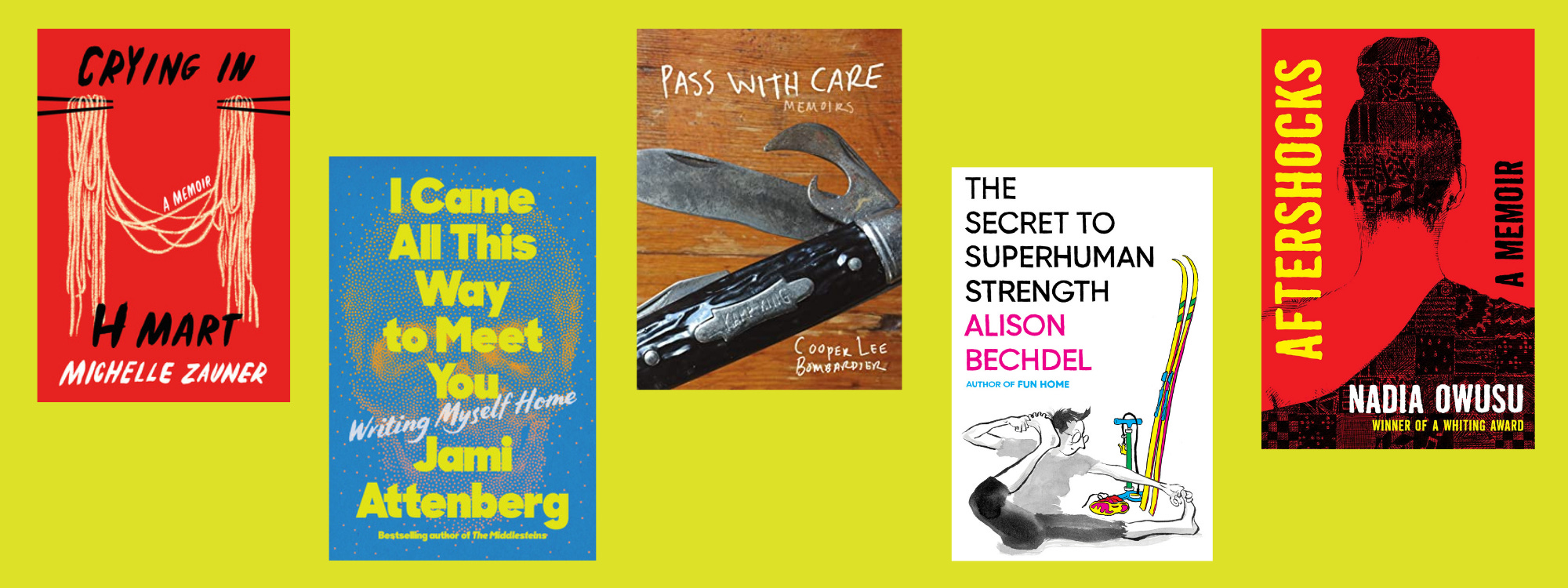 Small images of the covers of the books listed below.