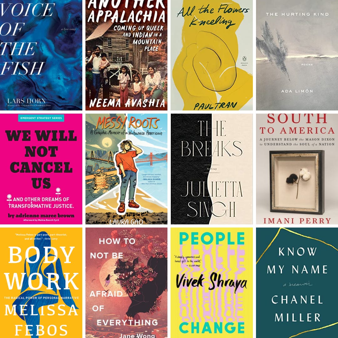 A grid displaying small cover images of the listed books.