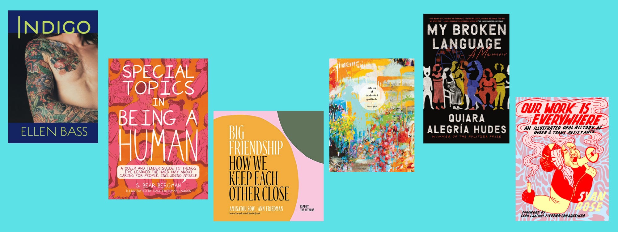 Small images of the covers of the books listed below.